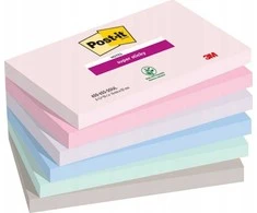Post-It 3M Post-it® Super lipdukai, SOULFUL, 76x127mm, 6x90 kortelės.