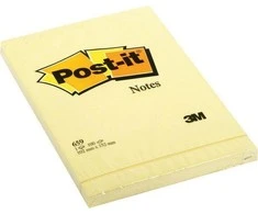 Post-it Lipnūs blokai Classic, 102 X 152 Mm (3M0525)