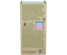 Post-it Ekologiški lipnūs lapeliai POST-IT® (654-1RPT), 76x76mm, 16x100 kortelės, pastelė