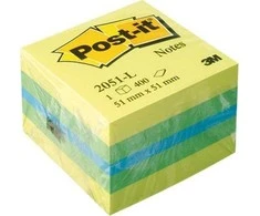 Post-it užrašai Post-it 51x51mm (2051L) citrina (400)