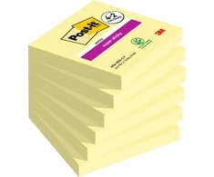 Post-it Pašto rašteliai 76x76 mm (654-P6SSCY) geltoni (6x90)