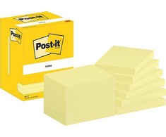 Post-it Karteczki samoprzylepne ® (657), 102x76mm, 12x100 kart., geltona (3M-7100290168)