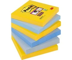 Post-it Post-it Post-it Post- IT super lipni (654-6SS- NY), 76x76mm, 6x90 kortelės., naujas york