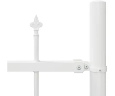 Sodo tvora WOERDEN 3 vnt. 170 x 215 cm Balta