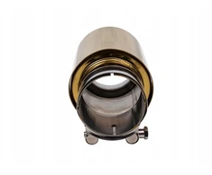 Poujoulat Duslintuvo antgalis 101 mm įėjimo skersmuo 70 mm aukso ir sidabro spalvos