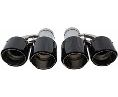 Poujoulat Duslintuvo antgalis, 101 mm x 2 įvadas, 76 mm anglies blizgesio rinkinys