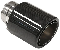 Poujoulat Duslintuvo antgalis 114 mm įleidimo anga 70 mm anglies pluošto blizgesys