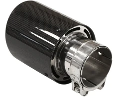 Poujoulat Duslintuvo antgalis 114 mm įleidimo anga 70 mm anglies pluošto blizgesys