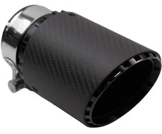 Poujoulat Duslintuvo antgalis 101 mm įleidimo anga 70 mm matinis anglies pluošto
