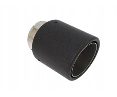 Poujoulat duslintuvo antgalis 76 mm įleidimo anga 63 mm matinis anglies pluoštas