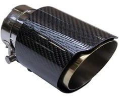 Poujoulat Duslintuvo antgalis 89 mm įleidimo anga 76 mm anglies pluošto blizgesys