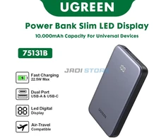 Ugreen PB507 10000 mAh USB-C PD 20W pilka