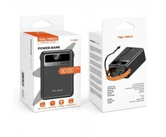 Powerbank Teltech TT-PB80 80000mAh Juodai-oranžinė