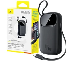Baseus EnerFill FC31 10000 mAh 45W juoda
