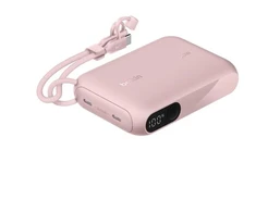 Powerbank Belkin Powerbank su wyświetlaczem 20W 10.000mAh USB-C rožinė BPB027hqPK