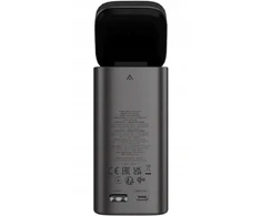 CANYON Qi2 magnetic power bank OnPower 150 15000mAh Aliuminio Dark pilkas