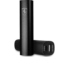 Ferrari Powerbank FEPBM12BBK 2500 mAhczarny/juodas Racing