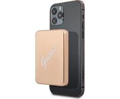 Power bank su belaidžiu įkrovimu GUESS GUPBMSVSLG 3000mAh suderinama su Magsafe