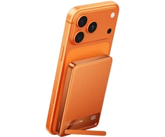 Powerbank INIU MagPro Slim – magnetinis belaidis powerbank Qi 2.2 10 000mAh oranžinis (MO-IU-P026)