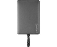 Intenso išorinė baterija MC10000, juoda, 10000 mAh, magnetinis, metalinis žiedas