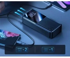 Išorinė baterija Power Bank Joyroom JR-QP193 22.5W 30000mAh juoda
