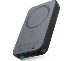 Dėklas Nešiojamas įkroviklis Joyroom JR-W020 Mini Magnetinis MagSafe, belaidis 10000 mAh, Juodas (JYR037BLK)