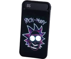 Powerbank Lazerbuilt 10.000mAh Rick &amp; Morty light up (PBRM-10LI-RICK)