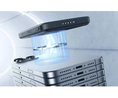 ESR Qi2 MagSlim 5000 mAh magnetic powerbank (juodas)