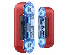 Ocoopa UT2s GamerPro, 2x 5000 mAh, do 2*8h, powerbank 18 W, LED, raudona