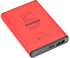 Powerbank Partner Tele.com Išorinė baterija (POWER BANK) PURIDEA S12 5000 mAh raudona