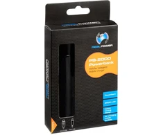 Powerbank Realpower 2000mAh Juodas