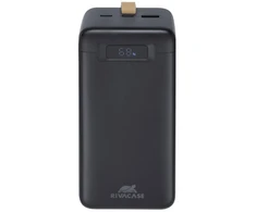 Rivacase VA1084 Išorinė baterija, ličio polimerų (LiPo), 40000 mAh, juoda
