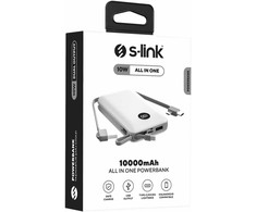 S-link P102 10000mAh PRM 2*USB C tipo viskas viename B