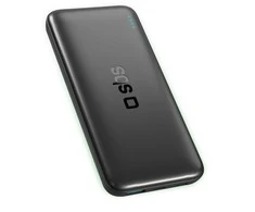 SBS Infinity Power Bank 20000mAh 10W LiFePo₄ USB-A USB-C - Juodas
