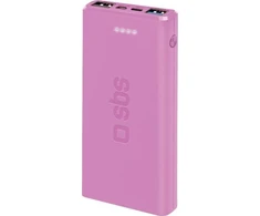 Powerbank SBS Mobile TTBB10000FASTP 10000mAh Rožinė