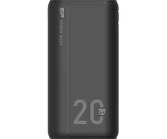 SILIKONIO MAITINIMO KOMPIUTERIS &amp; COMMUNICAT SILICON POWER QS 15 Powerbank 20000 Juodas