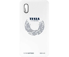- TESLA QI wireless power bank (baltas)