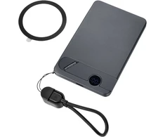 Powerbank Troika POP50 5000 mAh Pilka, Juodas (POP50/TI)