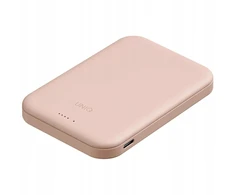 Uniq Lyden Lexa Magnetic 5000mAh PD USB-C MagSafe išorinė baterija - Rožinė
