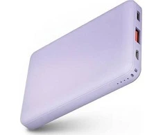 UNIQ Powerbank Fuele mini 8000mAhUSB-C 18W PD Fast charge levandų spalvos