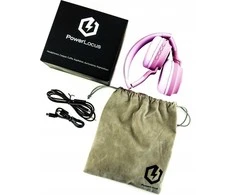 Ausinės PowerLocus Bluetooth Ausinės Buddy Kids Rožinė