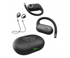 „Ausinės PowerLocus“ „Bluetooth“ ausinės su atviromis ausimis, judančios
