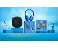 Ausinės PowerLocus Bluetooth Ausinės Lion Kids ANC Mėlynas
