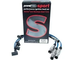 Powertec PowerTEC uždegimo laidai AUDI A3 A6 SEAT LEON VW GOLF 1.6 2.0L mėlyni