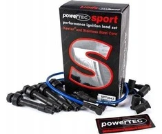 Powertec PowerTEC uždegimo laidai BMW M3 E30 2.3L 86-92 Raudona