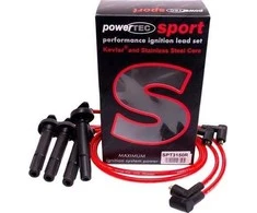 Powertec uždegimo laidai SUBARU FORESTER LEGACY EJ25 EJ253 03-09 Raudona