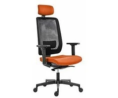 Powerton biuro kėdė Powerton Lucie ergonomiška biuro kėdė, oranžinė