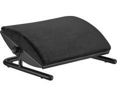 Powerton Ergonomiška kojų atrama, nuimama minkšta pagalvė, juoda, plieninė, keliamoji galia 25 kg, Powerton