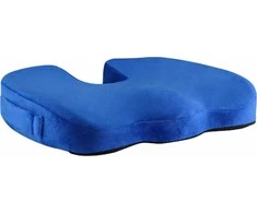 Powerton Ortopedinė pagalvė, slėgiui atsparus plastikinis antgalis, ergonomiška, mėlyna, atminties putos, Powerton