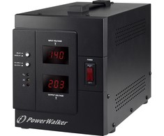 Power Walker POWERWALKER AVR 3000 SIV FR Automatinis kintamosios srovės įtampos reguliatorius ir stabilizatorius 3000VA 230V